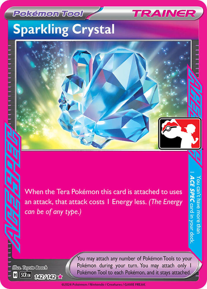 Sparkling Crystal - 142/142 [Prize Pack Series Cards]