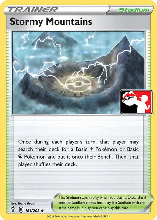 Stormy Mountains - 161/203 [Prize Pack Series Cards]