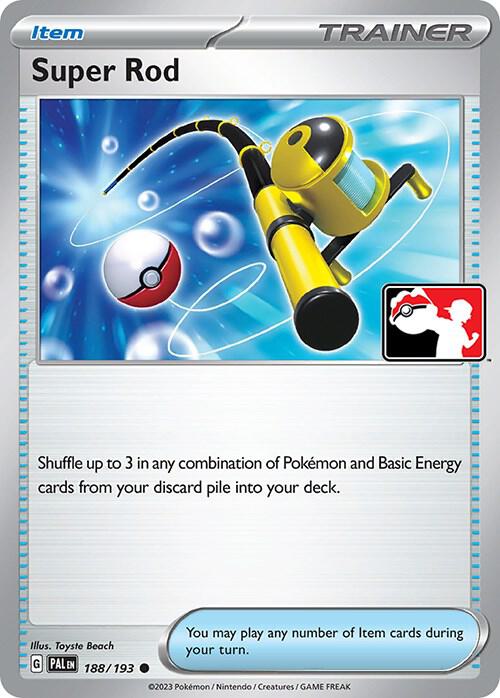 Super Rod - 188/193 [Prize Pack Series Cards]
