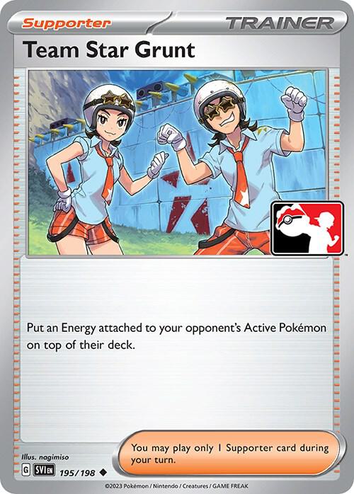 Team Star Grunt - 195/198 [Prize Pack Series Cards]