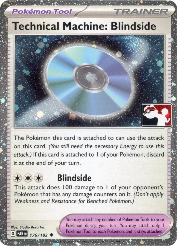 Technical Machine: Blindside - 176/182 (Cosmos Holo) [Prize Pack Series Cards]