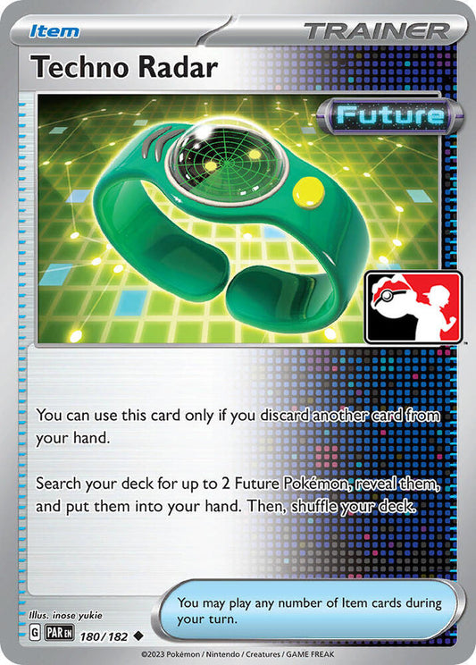 Techno Radar - 180/182 [Prize Pack Series Cards]