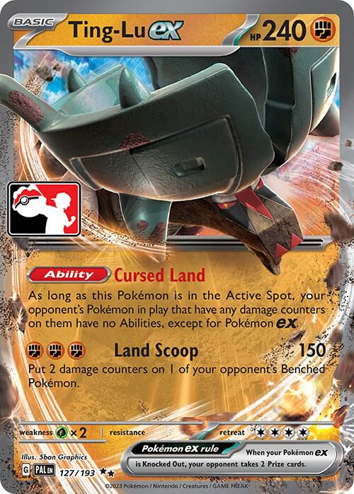 Ting-Lu ex - 127/193 [Prize Pack Series Cards]