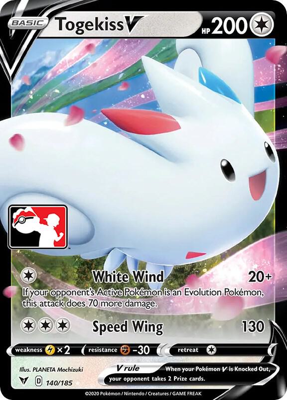 Togekiss V - 140/185 [Prize Pack Series Cards]