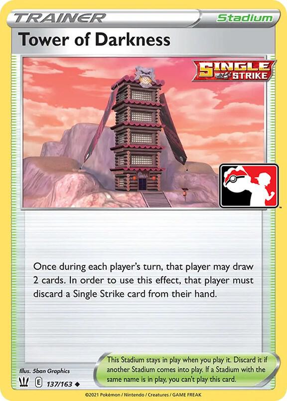 Tower of Darkness - 137/163 [Prize Pack Series Cards]