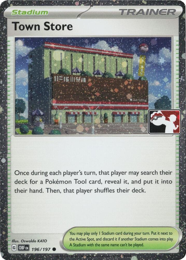 Town Store - 196/197 (Cosmos Holo) [Prize Pack Series Cards]