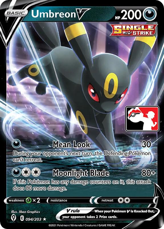 Umbreon V - 094/203 [Prize Pack Series Cards]