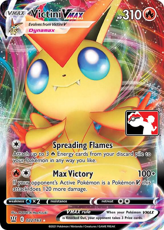 Victini VMAX - 022/163 [Prize Pack Series Cards]