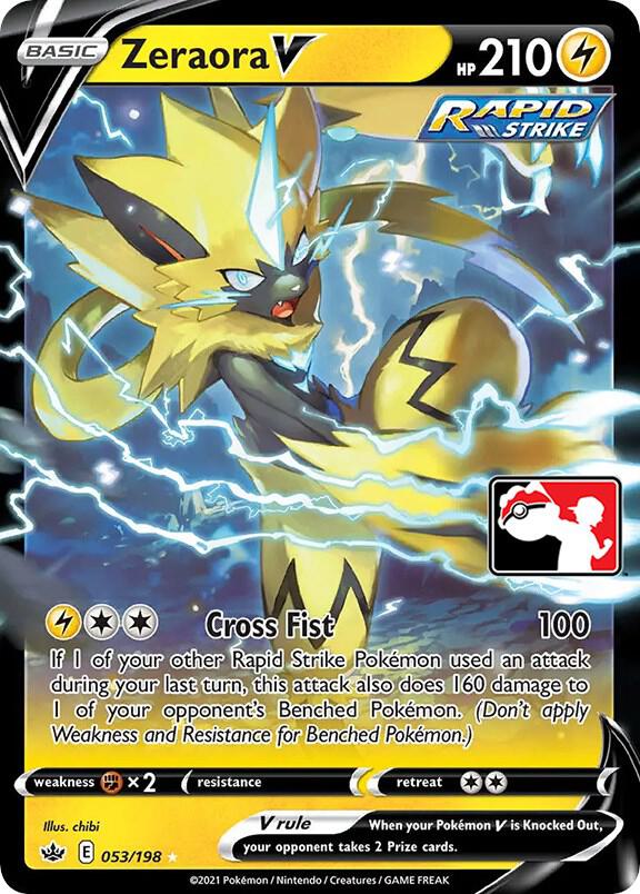 Zeraora V - 053/198 [Prize Pack Series Cards]
