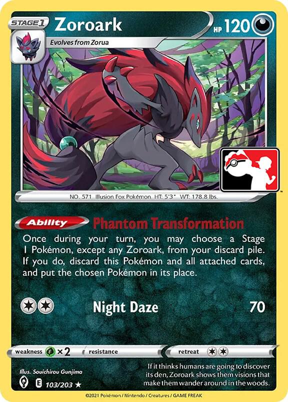Zoroark - 103/203 [Prize Pack Series Cards]