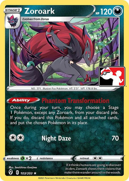 Zoroark - 103/203 [Prize Pack Series Cards]