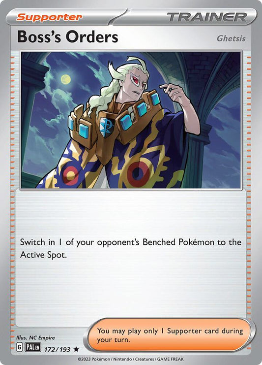 Boss's Orders - 172/193 [SV02 Paldea Evolved]
