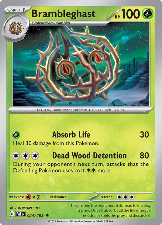 Brambleghast (024/193) [SV02 Paldea Evolved]