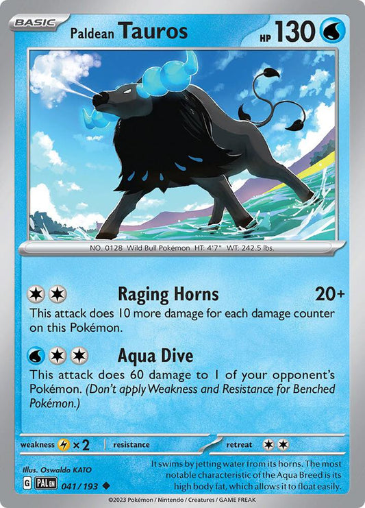 Paldean Tauros - 041/193 [SV02 Paldea Evolved]