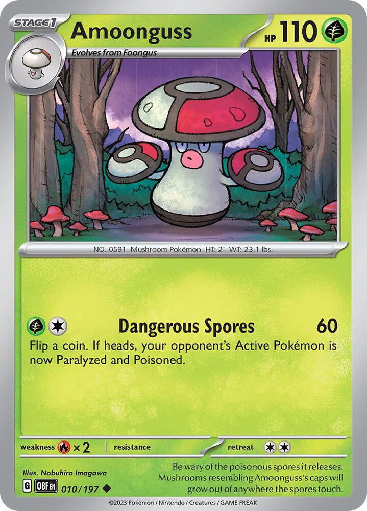 Amoonguss (010/197) [SV03 Obsidian Flames]