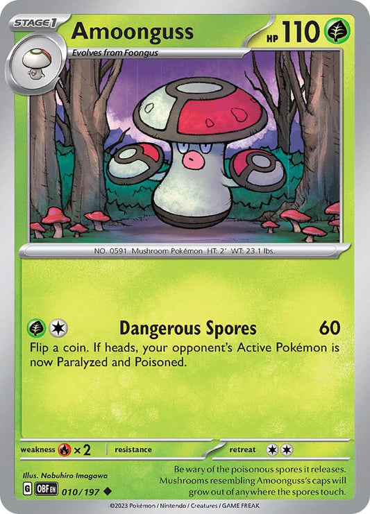 Amoonguss (010/197) [SV03 Obsidian Flames]