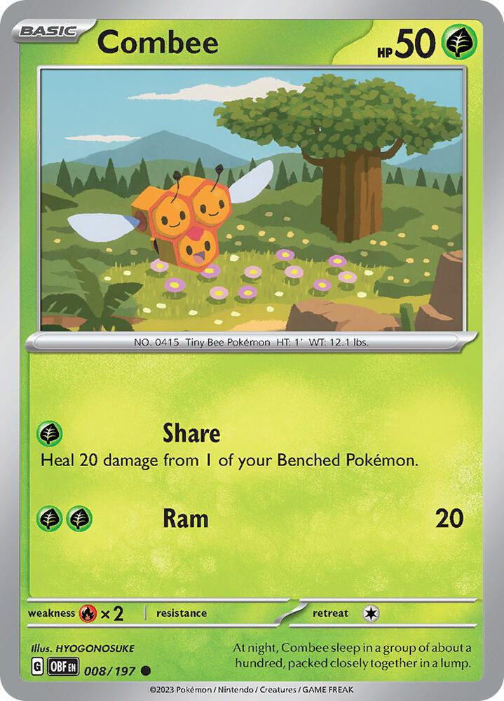 Combee (008/197) [SV03 Obsidian Flames]
