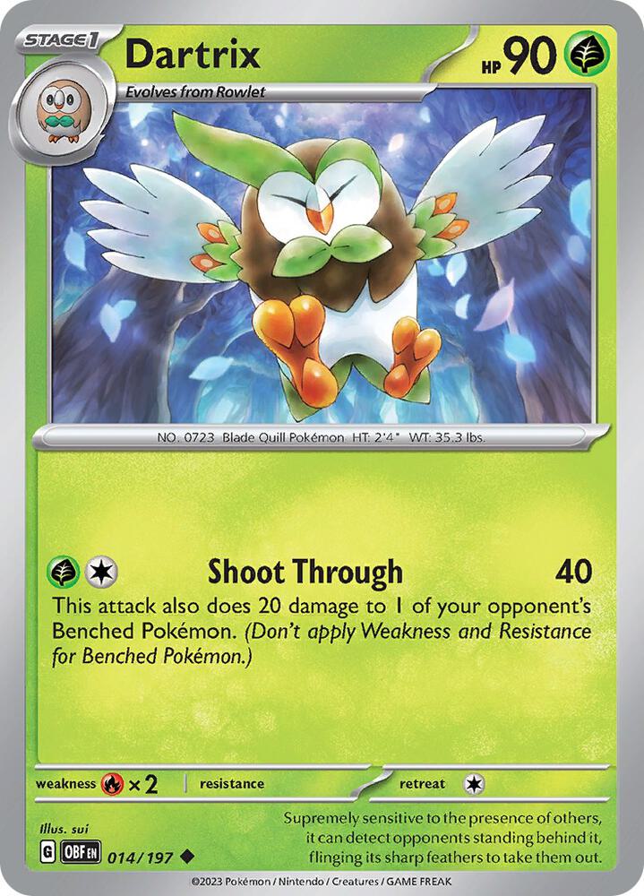 Dartrix (014/197) [SV03 Obsidian Flames]