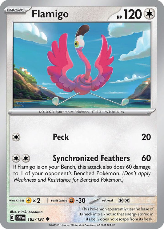 Flamigo (185/197) [SV03 Obsidian Flames]