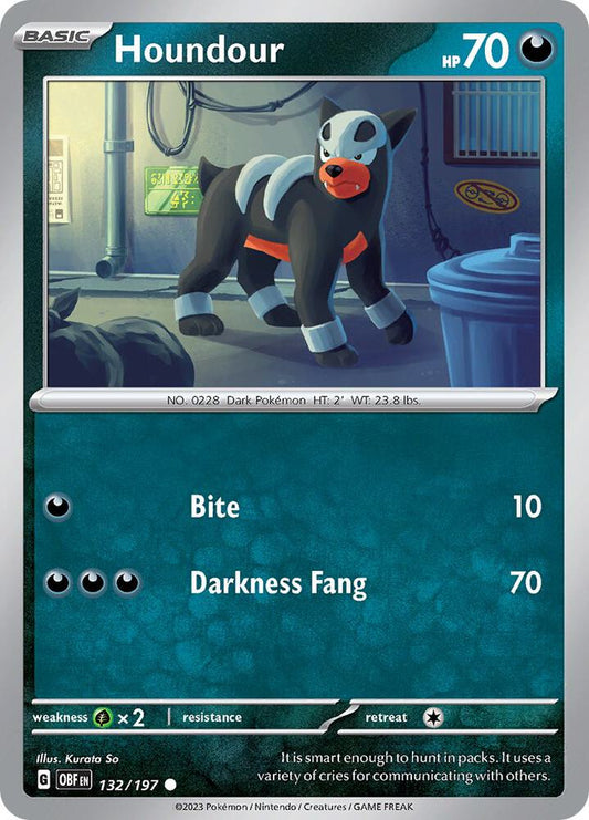 Houndour - 132/197 [SV03 Obsidian Flames]