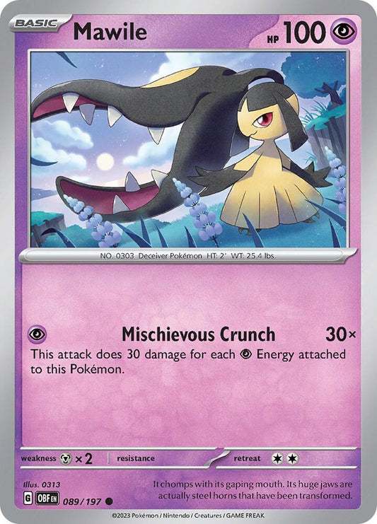 Mawile - 089/197 [SV03 Obsidian Flames]