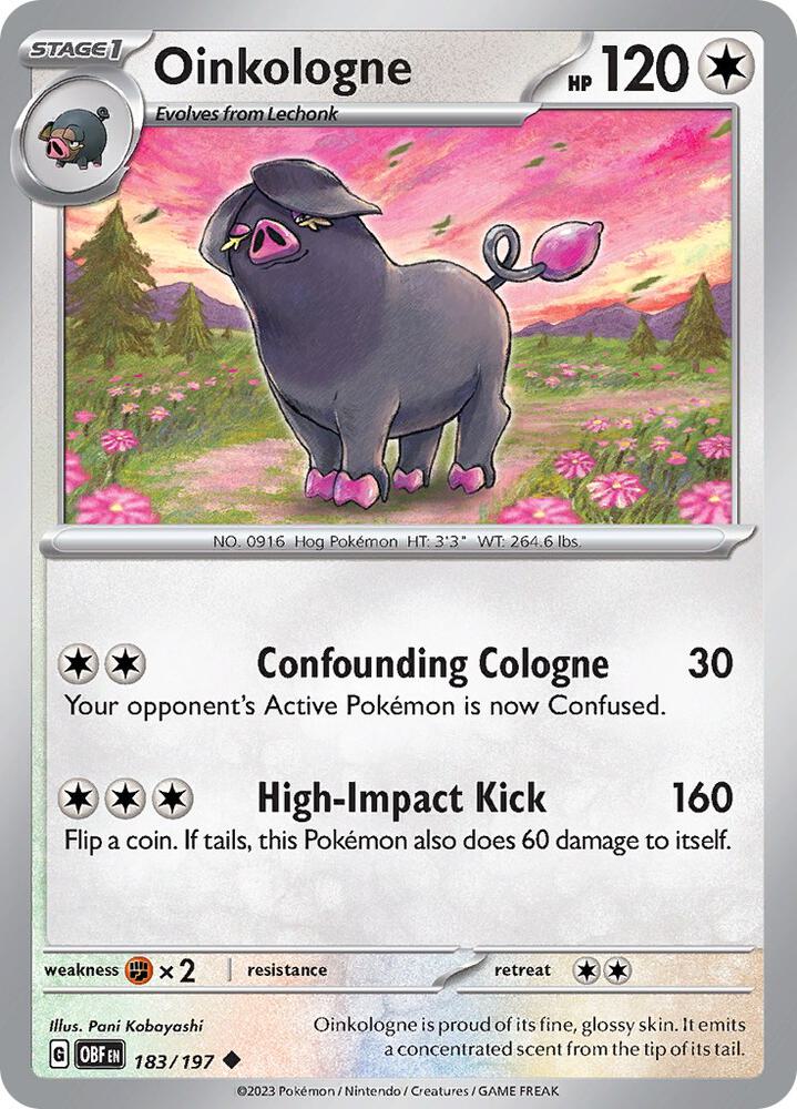 Oinkologne - 183/197 [SV03 Obsidian Flames]