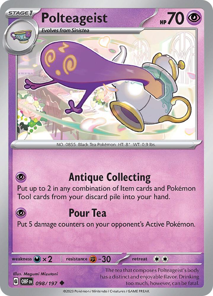 Polteageist (098/197) [SV03 Obsidian Flames]