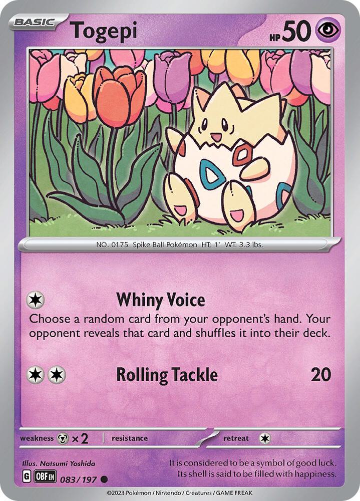 Togepi (083/197) [SV03 Obsidian Flames]