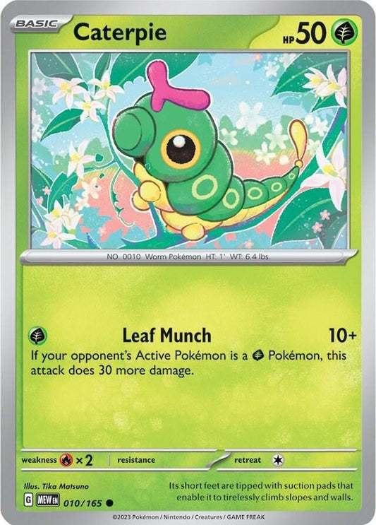 Caterpie - 010/165 [SV Scarlet and Violet 151]