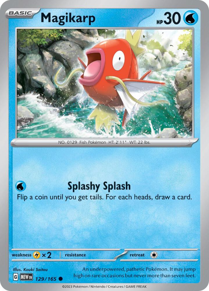 Magikarp (129/165) [SV Scarlet and Violet 151]