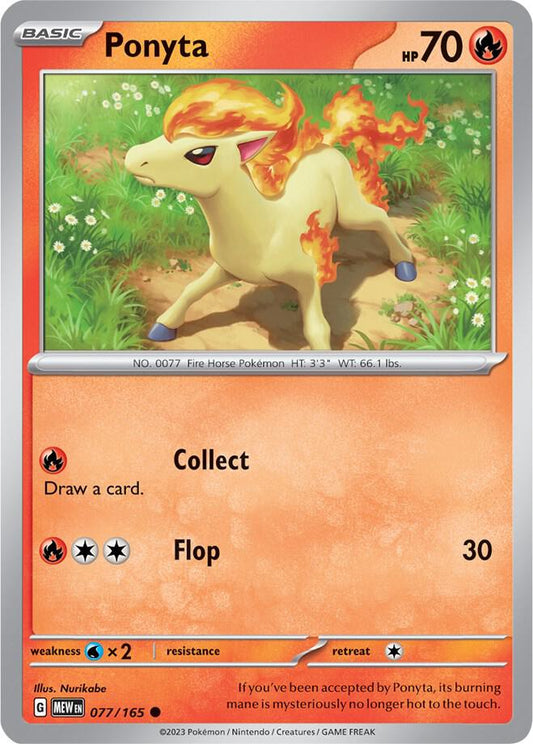 Ponyta (077/165) [SV Scarlet and Violet 151]