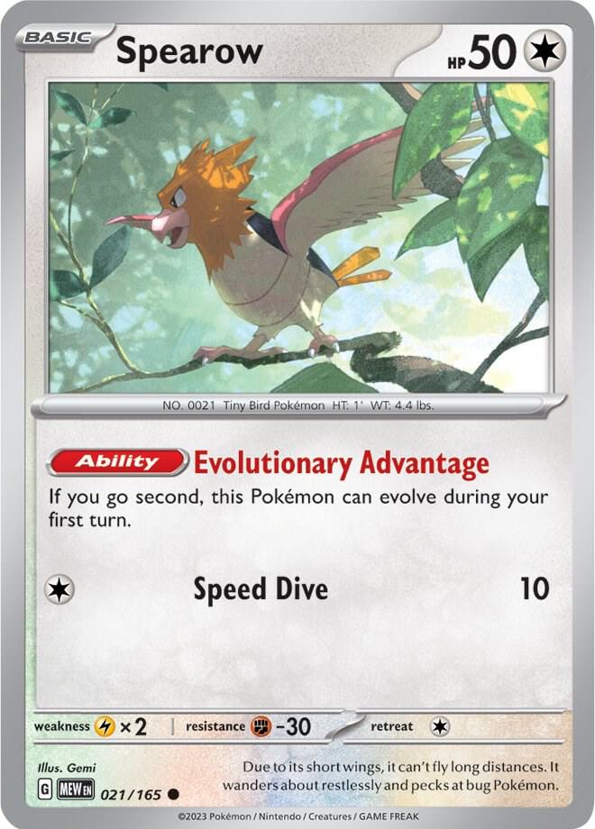 Spearow (021/165) [SV Scarlet and Violet 151]