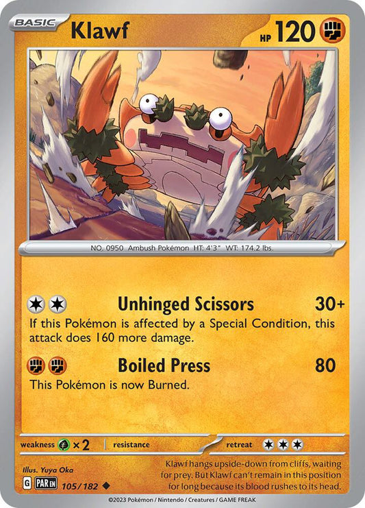 Klawf (105/182) [SV04 Paradox Rift]