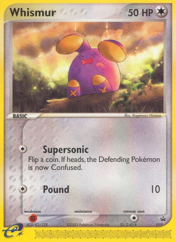Whismur - 019 (Target Promo) [Nintendo Promos]