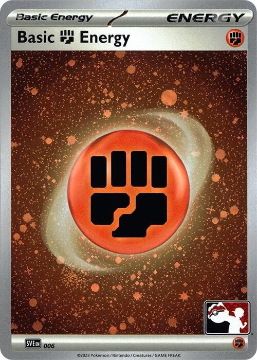 Basic Fighting Energy - 006 (Cosmos Holo) [Prize Pack Series Cards]
