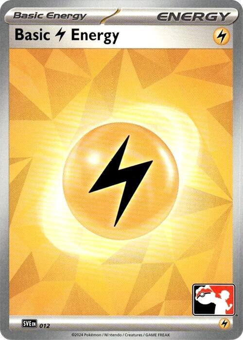 Basic Lightning Energy - 012 [Prize Pack Series Cards]