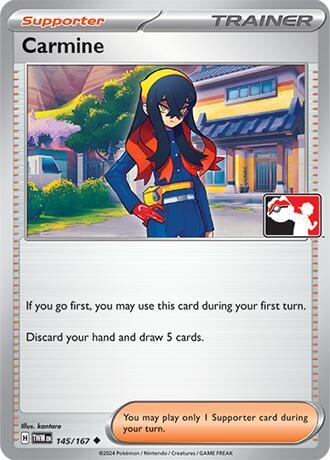 Carmine - 145/167 [Prize Pack Series Cards]