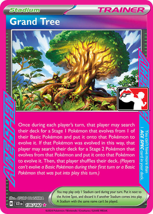 Grand Tree - 136/142 [Prize Pack Series Cards]
