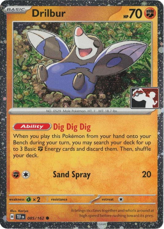 Drilbur - 085/162 (Cosmos Holo) [Prize Pack Series Cards]