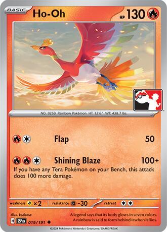 Ho-Oh - 019/191 [Prize Pack Series Cards]