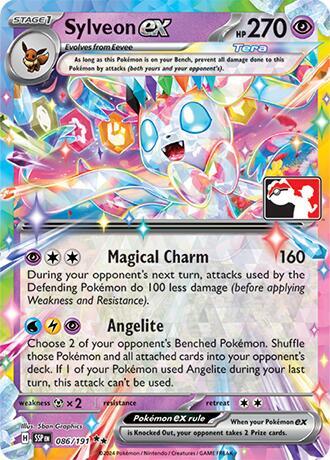 Sylveon ex - 086/191 [Prize Pack Series Cards]