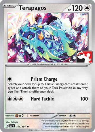 Terapagos - 161/191 [Prize Pack Series Cards]
