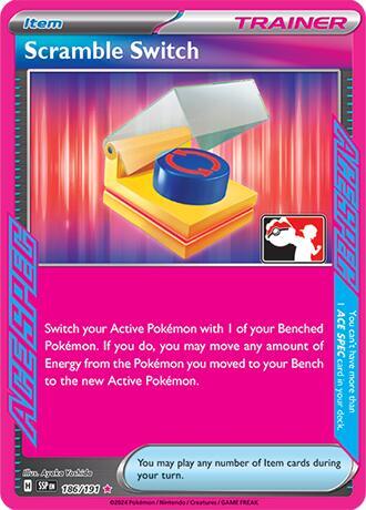 Scramble Switch - 186/191 [Prize Pack Series Cards]