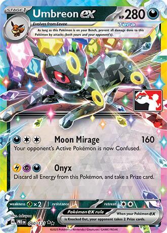 Umbreon ex - 060/131 [Prize Pack Series Cards]
