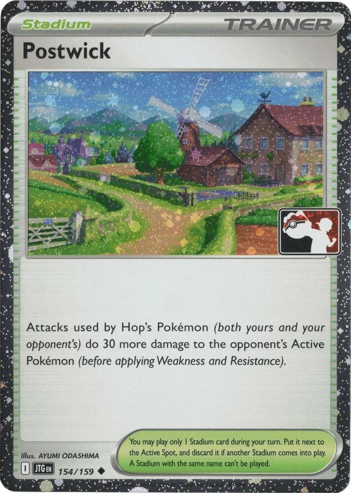 Postwick - 154/159 (Cosmos Holo) [Prize Pack Series Cards]