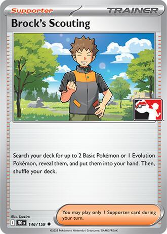Brock's Scouting - 146/159 [Prize Pack Series Cards]