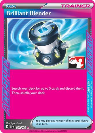 Brilliant Blender - 164/191 [Prize Pack Series Cards]