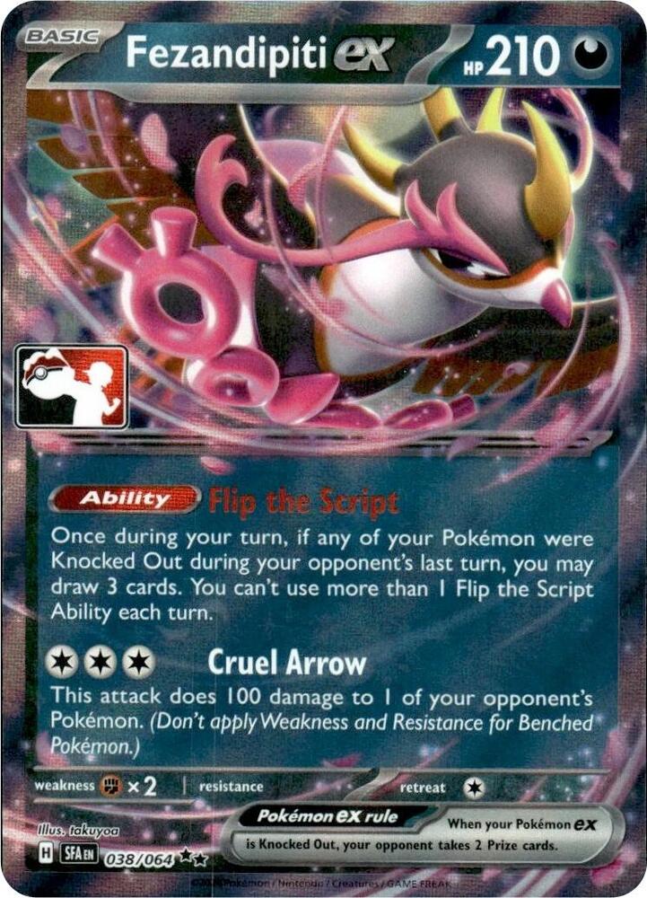 Fezandipiti ex - 038/064 (Series 7) [Prize Pack Series Cards]
