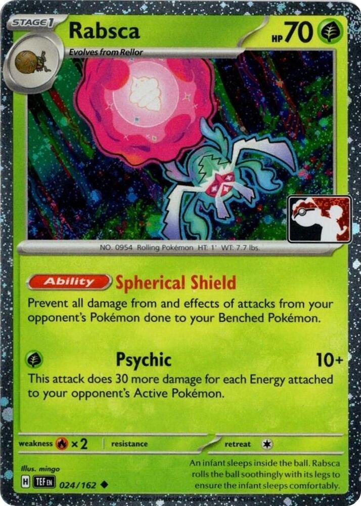 Rabsca - 024/162 (Cosmos Holo) [Prize Pack Series Cards]