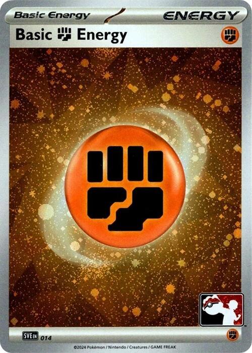Basic Fighting Energy - 014 (Cosmos Holo) [Prize Pack Series Cards]